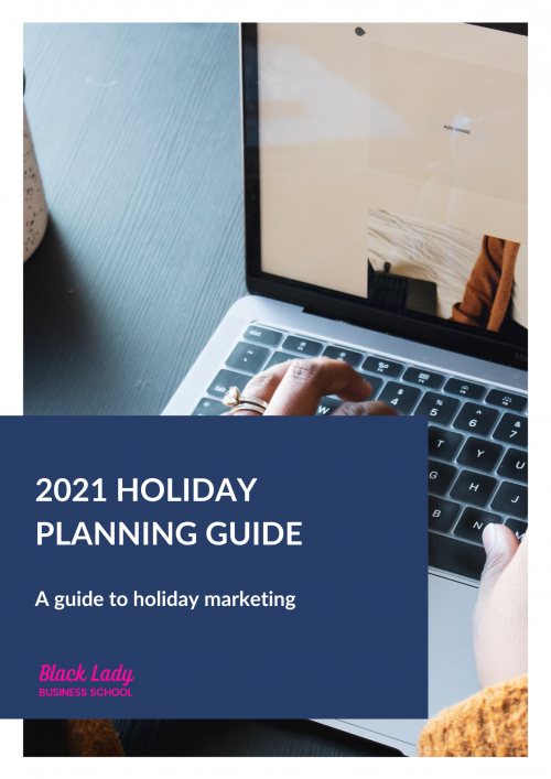 2021 Holiday Marketing Guide Cover
